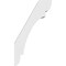 Ekena Millwork 5 1/2-in. W x 16-in. D x 28-in. H Olympic Architectural Grade PVC Knee Brace BRCP055X16X28OLY - alternate 5